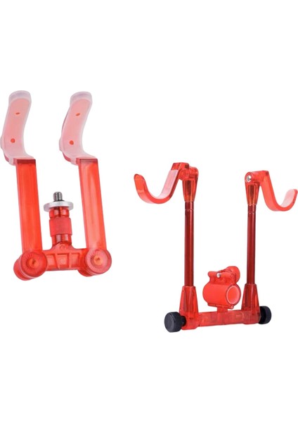 Balıkçı Çubuk Raf Standı Balıkçı Çubuğu Için 20MM Fishing Rod Braketi Plaj Kırmızı Çift 1 Seti (Yurt Dışından)