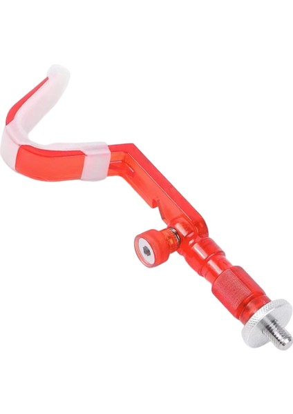 Balıkçı Çubuğu Balıkçı Çubuğu Için Standı 20MM Balıkçı Çubuk Braketi Plaj Kırmızı Tek Kafa (Yurt Dışından)