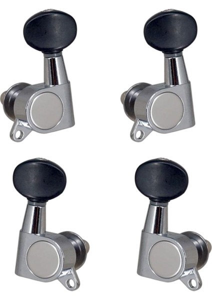 4 Dize Gitar Enstrümanı Için 2R2L Pegs Makine Kafaları (Yurt Dışından)