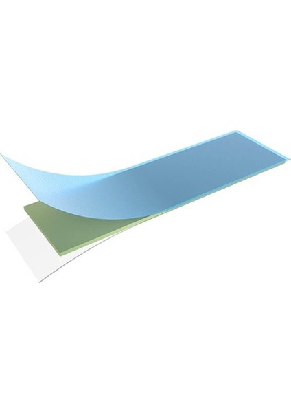 1.0MM*22*70MM Termal Pad M2 SSD Chipset Soğutucu - 7X2CM Silikon Iletken - Yeşil - 6W/MK