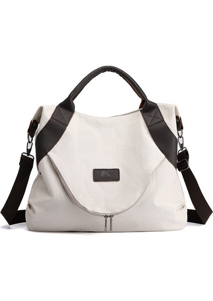 Kadın Kanvas Omuz Çantası Retro Gündelik Çanta (Yurt Dışından)