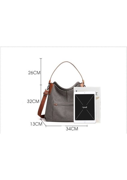 Kadın Kanvas Omuz Çantaları (Yurt Dışından) fiyatları