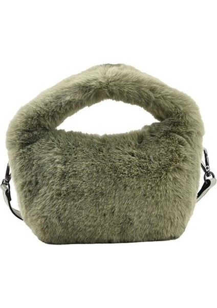Peluş Tote Çanta Bayan Messenger Çanta (Yurt Dışından)