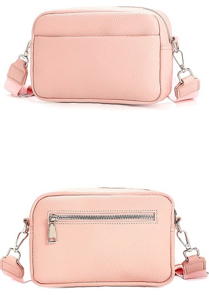Bayanlar Düz Renk Pu Messenger Küçük Çanta Cep Telefonu Çantası (Yurt Dışından)