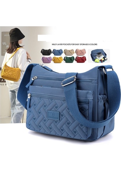 Omuz Çantası Kadın Yaratıcı Eşkenar Dörtgen Nakış Ipliği Askılı Çanta (Yurt Dışından) fiyatları