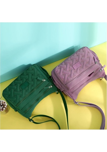 Omuz Çantası Kadın Yaratıcı Eşkenar Dörtgen Nakış Ipliği Askılı Çanta (Yurt Dışından) fiyatları