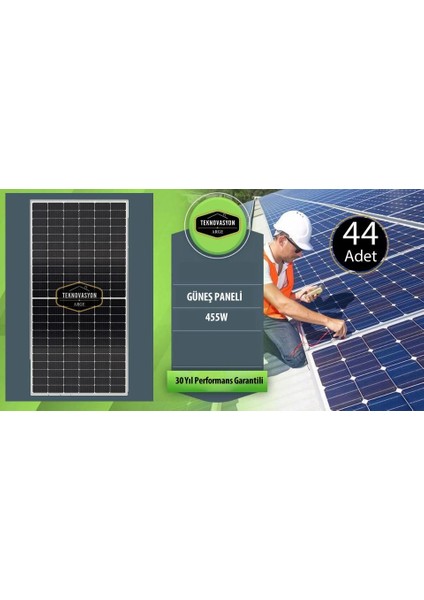 On Grid 20 Kw Kva Trifaze Solar Güneş Paneli Paket Sistemi fırsatları
