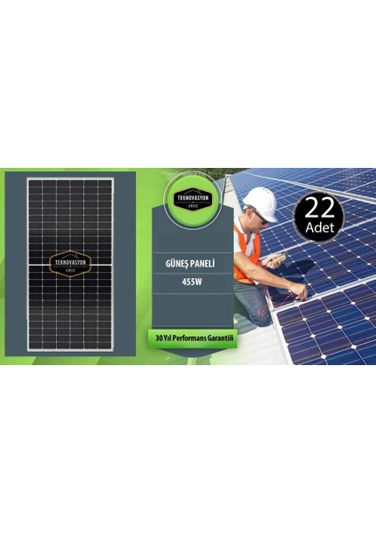 On Grid 10 Kw Kva Trifaze Solar Güneş Paneli Paket Sistemi fırsatları