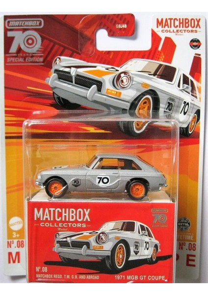 Koleksiyon Araçları 70. Yıl Özel Seri GBJ48 - HLJ66 1971 Mgb Gt Coupe