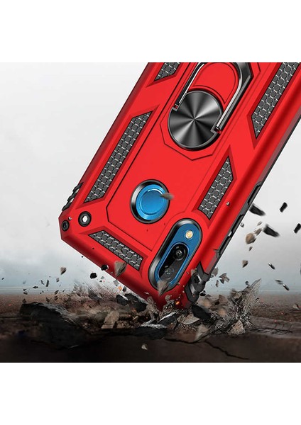 Huawei P20 Lite Kılıf Ultra Koruyan Yüzüklü Tank Stand Olan Mıknatıslı Voyotank fırsatları