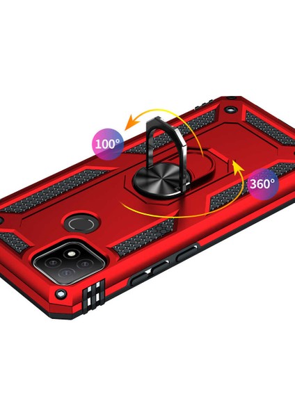 Oppo A15 Kılıf Ultra Koruyan Yüzüklü Tank Stand Olan Mıknatıslı Voyotank fiyatları