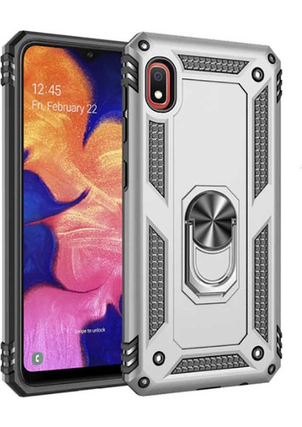 Xiaomi Redmi 7A Kılıf Ultra Koruyan Yüzüklü Tank Stand Olan Mıknatıslı Voyotank