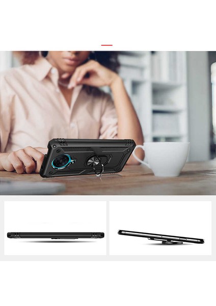 Xiaomi Redmi K30 Pro Kılıf Ultra Koruyan Yüzüklü Tank Stand Olan Mıknatıslı Voyotank fırsatları