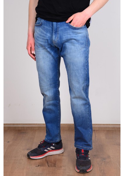 L72ASOPB Extreme Motion Slim Mavi Erkek Kot Pantolon