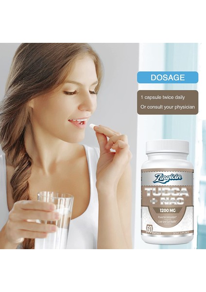 Tudca With Nac N-Acetyl Cysteine Powerfull Antioxidant Supplements For Liver Digestion indirimleri