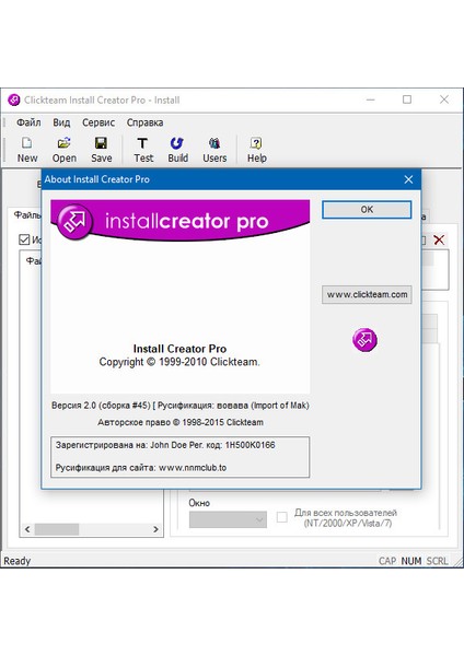 Clickteam - Install Creator Pro Dijital Lisans Key