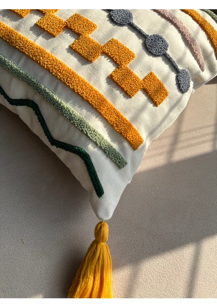 Punch Nakışlı Kırlent Kılıfı modelleri