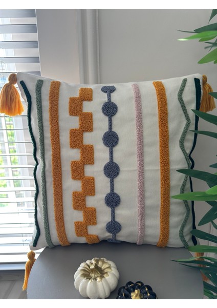 Punch Nakışlı Kırlent Kılıfı fırsatları