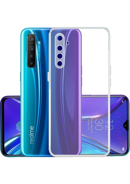 Oppo Realme Find X2 2.0 mm Korumalı Şeffaf Silikon Kılıf