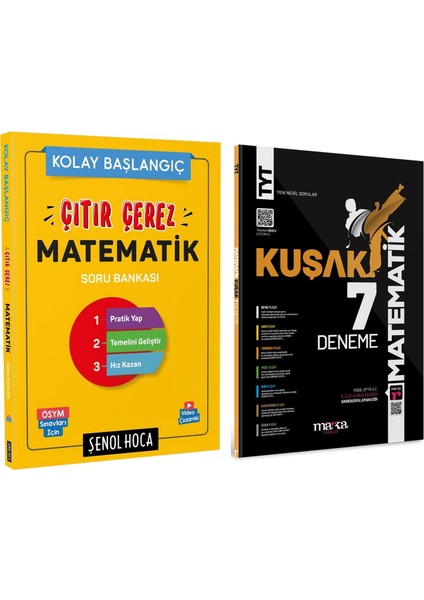 Çıtır Çerez Matematik ve Marka Kuşak Deneme Seti 2 Kitap