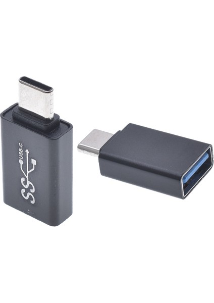 Zrh Type-C To USB 3.0 (Yüksek Hızlı 10GBPS) Veri Aktarımı Otg Çevirici Dönüştürücü Adaptör