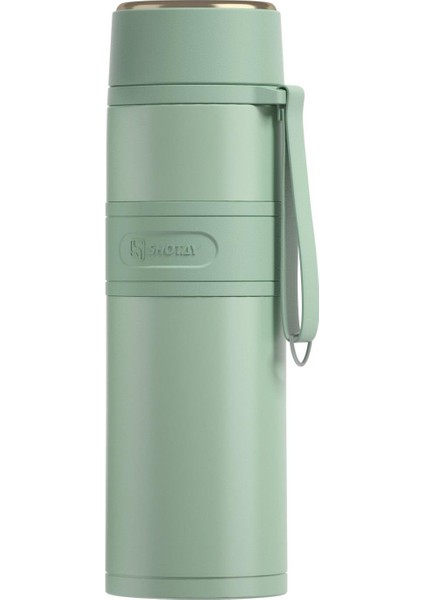 Shotay Dıamond Medıum Çelik Termos 400ML - Mat Yeşil - Code : SHT8034 fiyatları