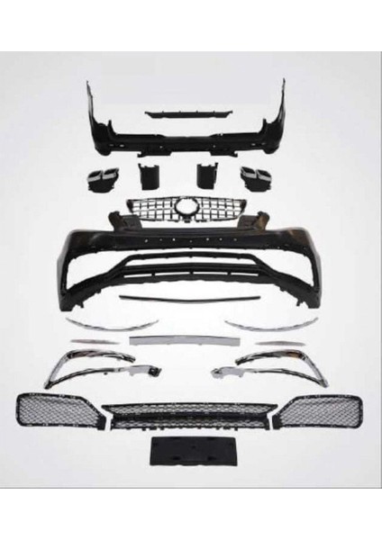 Mercedes vito w447 amg body kit seti