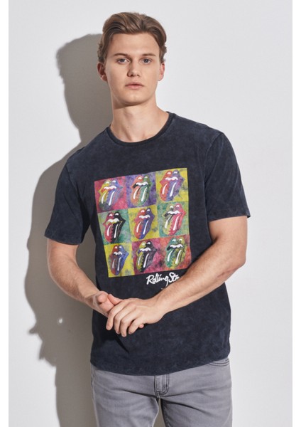 Regular Fit Normal Kesim %100 Pamuk Bisiklet Yaka Siyah Tişört modelleri