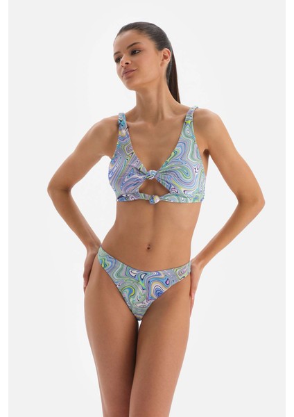 Lila - Yeşil Bralet