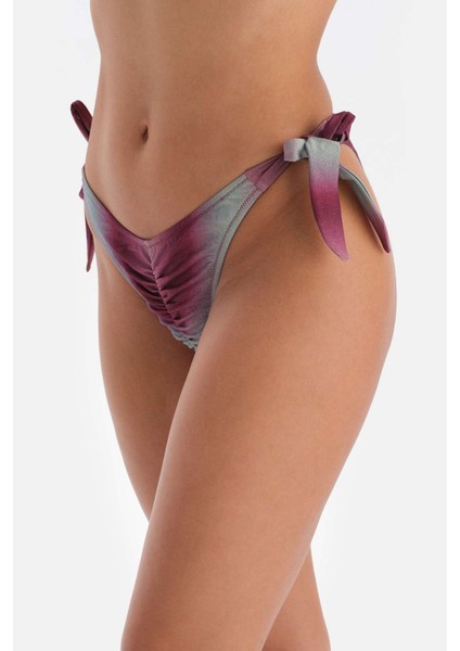 Bordo - Yeşil Brazılıan Bikini Alt fırsatları