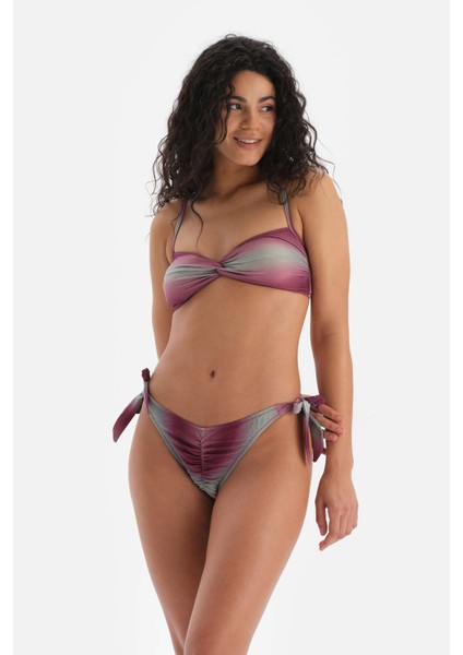 Bordo - Yeşil Brazılıan Bikini Alt indirimleri