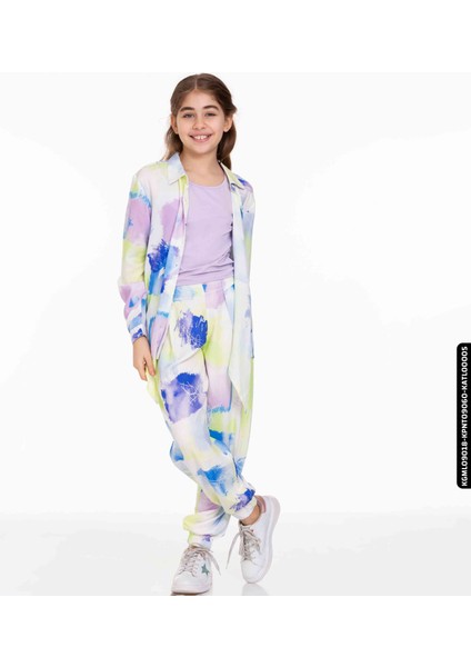 Kız Style Atlet 8-14 Yaş 34348 KATL00005 Lila