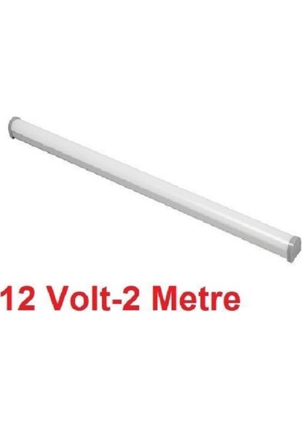 Samsung 12V Alüminyum LED Profil Çubuk LED Bar Beyaz Renk 6500 Kelvın ( 2 Metre boy )