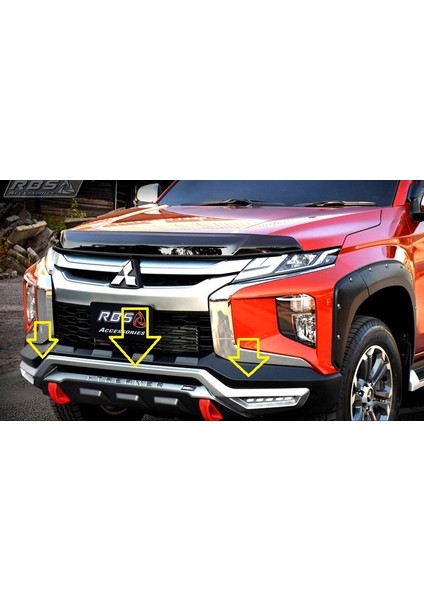 Mitsubishi L200 Ön Tampon Eki Ithal Ürün 2020 Ledli L 200 fiyatları