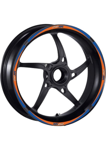 Cf Moto 250 Sr 2020 - 2024 Uyumlu 1 Set Jant Şeridi 005