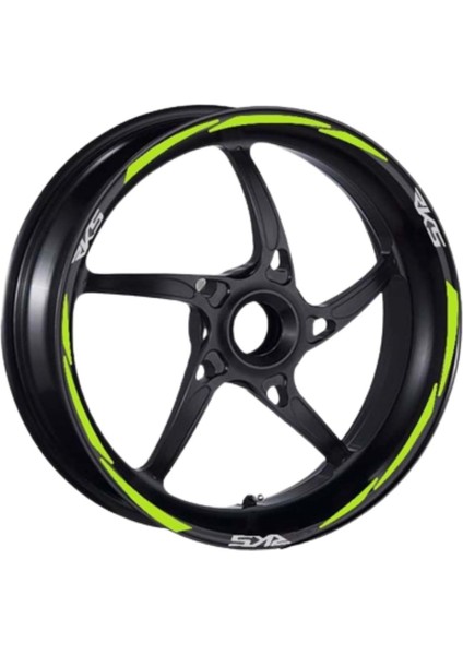 Rks Florasan Sarı Uyumlu 1 Set Jant Şeridi