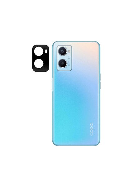 Oppo A76 Uyumlu Kamera Lens Koruyucu Tam Kaplayan Kavisli Kamera Lens Koruyucu