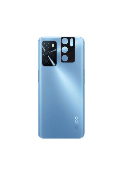 Oppo A16 Uyumlu Kamera Lens Koruyucu Tam Kaplayan Kavisli Kamera Lens Koruyucu
