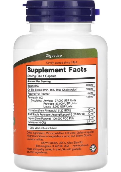 Now Super Enzymes, 90 Capsules