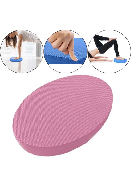 Yoga Su Geçirmez Kaymaz Denge Pedi Egzersiz Mat Egzersiz Için Fitness Spor Salonu Pembe (Yurt Dışından)