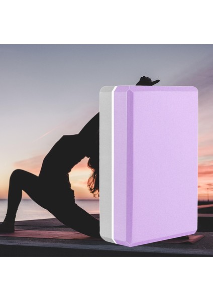 Yoga Bloğu Eva Meditasyon Fitness Hediyesi Mor Açık Gri Için Profesyonel Destekleyici (Yurt Dışından) modelleri
