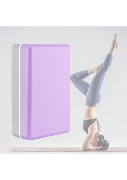 Yoga Bloğu Eva Meditasyon Fitness Hediyesi Mor Açık Gri Için Profesyonel Destekleyici (Yurt Dışından) fırsatları