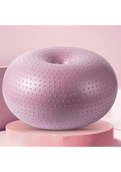 Pilates Donut Denge Şişirilebilir Ritmik Yoga Top Fitness Ball Spor Salonu Pembe A (Yurt Dışından) modelleri