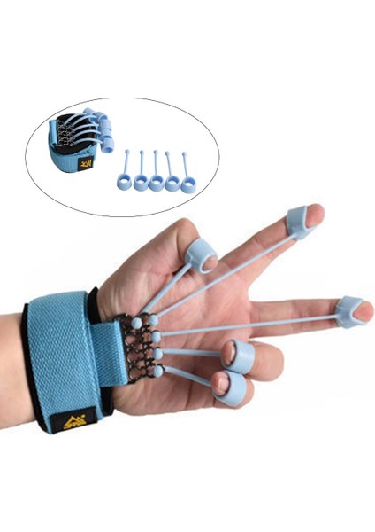 Parmak Sedye El Egzersiz Elleri Kavrama Direnci Bant Mavi 40 Lbs (Yurt Dışından) modelleri