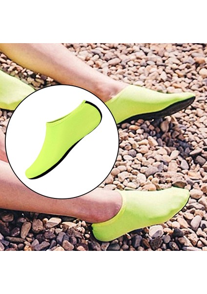 Unisex Su Sporları Çorap Ayakkabı Tüplü Şnorkel Hızlı Kuru Yüzme Sörf Yeşil 38-39 (Yurt Dışından) indirimleri