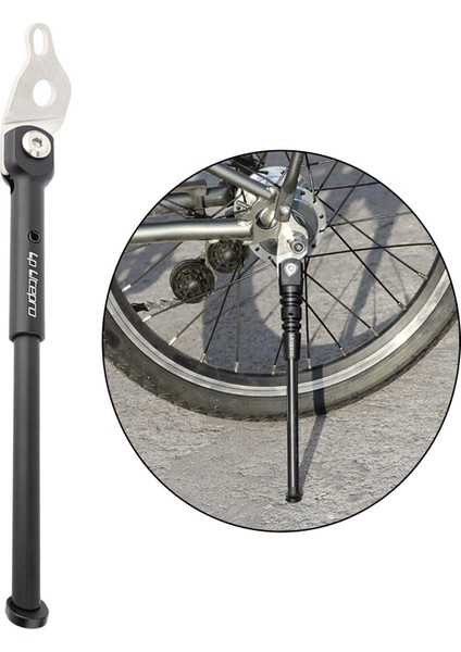 Slip Anti-Slip Katlanır Bisiklet Kickstand 16 Tek Bacaklı Arka Montaj Siyahı Siyah (Yurt Dışından) indirimleri