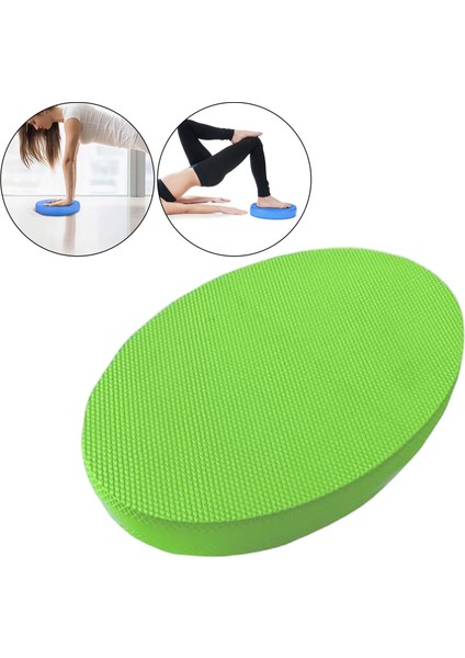 Denge Pad Slip Olmayan Su Geçirmez Yoga Eğitmeni Jimnastik Fitness Dance Green (Yurt Dışından)