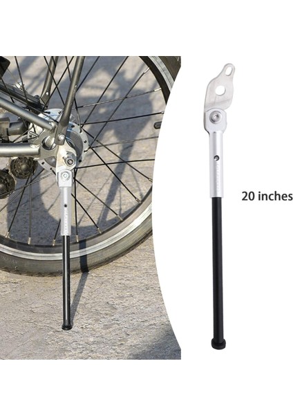 Katlanır Bisiklet Kickstand Arka Montaj Tek Yan Standı Birdy Katlanır Bisiklet 20IN (Yurt Dışından) fırsatları