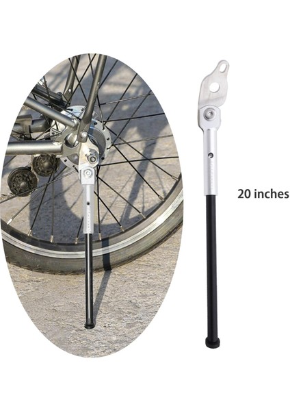 Katlanır Bisiklet Kickstand Arka Montaj Tek Yan Standı Birdy Katlanır Bisiklet 20IN (Yurt Dışından) indirimleri