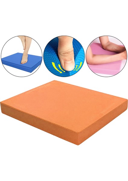 1pc Denge Pedi Rehabilitasyonu Kaymaz Yoga Mat Köpük Pedi Yoga Iç Mekan S Portakal (Yurt Dışından) fırsatları